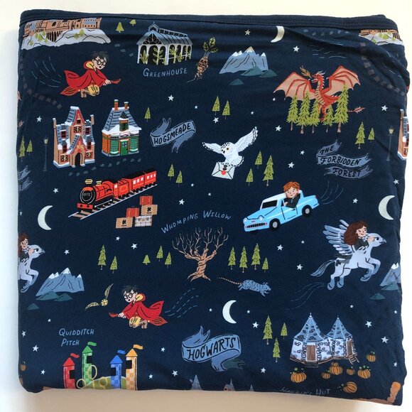 NWOT Little Sleepies Harry Potter Cloud Blanket - Picture 1 of 3